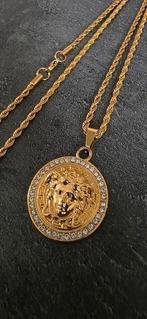 Rope/Koord Ketting + Hanger Versace, Nieuw, Ophalen of Verzenden, Goud, Overige materialen