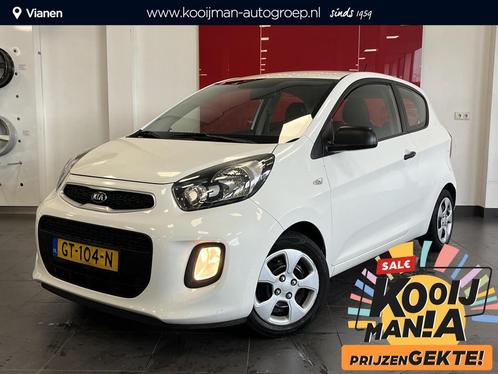 Kia Picanto 1.0 CVVT EconomyLine , Centrale deurvergrendelin, Auto's, Kia, Bedrijf, Te koop, Picanto, ABS, Airbags, Alarm, Centrale vergrendeling