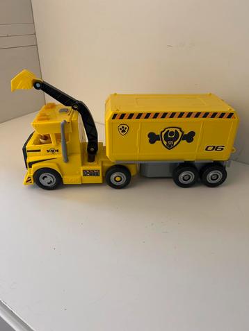 PAW Patrol Big Truck Pups - Rubble beschikbaar voor biedingen