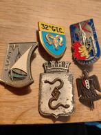5 Franse Leger Insignes - Zeldzaam!, Ophalen of Verzenden, Overige soorten, Overige gebieden, Embleem of Badge