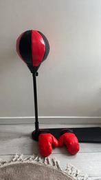 Boxs bal voor kinderen met handschoenen, Sport en Fitness, Ophalen of Verzenden, Zo goed als nieuw, Boksbal