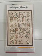 Klein borduurpakket Kate Greenaway, letter W, Lanarte, Hobby en Vrije tijd, Ophalen of Verzenden, Zo goed als nieuw, Handborduren
