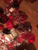 Partij rode feestartikelen nieuw, Ophalen of Verzenden, Nieuw, Versiering, Halloween of Griezel