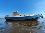 Stalen kajuitboot kajuitsloep, Watersport en Boten, Motorboten en Motorjachten, Binnenboordmotor, Diesel, Staal, Gebruikt