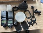 Godox flitsset voor Olympus/Panasonic, Ophalen of Verzenden, Gebruikt, Lamp of Flitsset