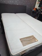 Elektrische boxspring 140x200 incl matrassen, Ophalen, Gebruikt, Tweepersoons, 140 cm