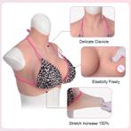 Siliconen borsten breastplate diverse cups siliconen gevuld, Yarspa, Info@yarspa.nl, Nieuw, Ophalen of Verzenden