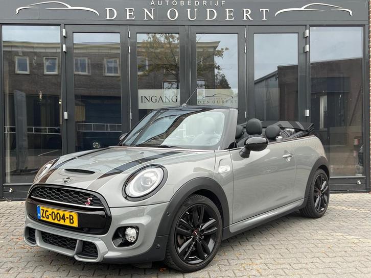 MINI Cabrio 2.0 Cooper S Knightsbridge AUT / JCW / CARPLAY /, Auto's, Mini, Te koop, Cabrio, ABS, Airbags, Airconditioning, Alarm
