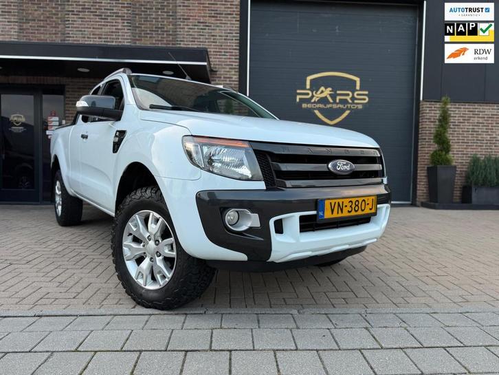 Ford Ranger 3.2 TDCi 4x4 200PK 3500KG Trekvermogen Wildtrak, Auto's, Ford, Bedrijf, Te koop, Ranger, 4x4, ABS, Achteruitrijcamera