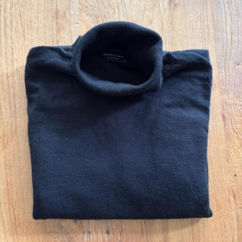 Zwarte Coltrui Profuomo Heren - Maat M - Nieuw, Kleding | Heren, Truien en Vesten, Nieuw, Maat 48/50 (M), Zwart, Verzenden