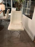 6 Xooon Eetkamerstoelen - Gratis af te halen, Huis en Inrichting, Stoelen, Ophalen, Gebruikt, Wit, Metaal