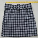 NIEUWSTAAT!! Mooie rok, mt 38, zwart/wit ruitje, Maat 38/40 (M), H&M, Zwart, Ophalen of Verzenden