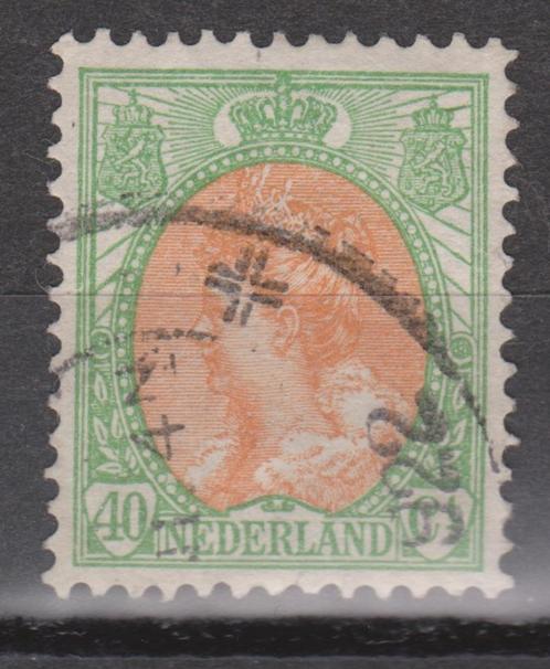 NVPH 73 gebruikt Wilhelmina 1899 ; OUD NEDERLAND per stuk, Postzegels en Munten, Postzegels | Nederland, Gestempeld, T/m 1940