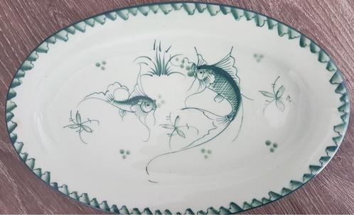 Info gezocht vintage koi karpers schaal, Huis en Inrichting, Keuken | Servies, Gebruikt, Schaal of Schalen, Overige stijlen, Porselein