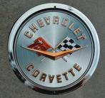 Chevrolet Corvette logo bord - nieuw, Reclamebord, Nieuw, Ophalen of Verzenden, Nvt