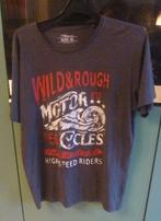 Jean Pascale grijs stoer Shirt met motor print. Maat XL,r, Maat 56/58 (XL), Ophalen of Verzenden, Zo goed als nieuw, Jean Pascale