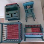 Te Koop zgan Poppenhuis 1/12 BabyKamer Set 18.50  Weesp, Ophalen of Verzenden, Zo goed als nieuw, Poppenhuis