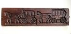 Speculaasplank tweezijdig Paard met wagen Kraantjeskan Koets, Ophalen of Verzenden