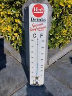 Emaille Hero Thermometer Origineel Langcat Bussum, Antiek en Kunst, Ophalen of Verzenden