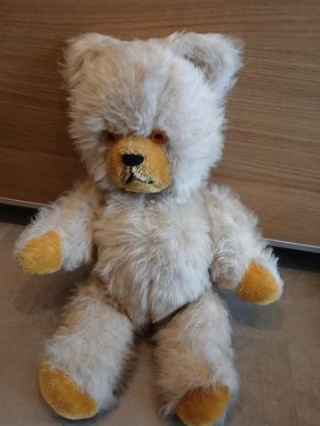 Oude Knuffelbeer - Beweegbare Armen & Benen beschikbaar voor biedingen