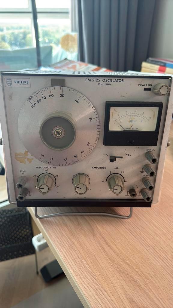 Philips PM 5125 Oscillator, Hobby en Vrije tijd, Elektronica-componenten, Gebruikt, Ophalen of Verzenden
