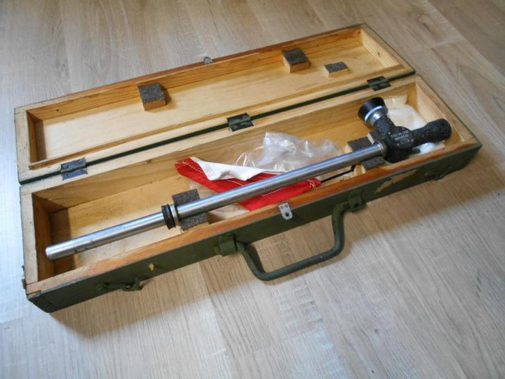 Optiek in kistje Nr. 10970, Verzamelen, Militaria | Algemeen, Landmacht, Overige gebieden, Ophalen of Verzenden