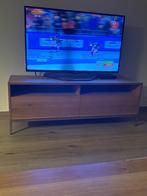 Ethnicraft tv meubel zgan, Ophalen, 100 tot 150 cm, Eikenhout, Zo goed als nieuw