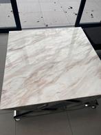 Marmer salontafel, Huis en Inrichting, Tafels | Salontafels, Ophalen of Verzenden, Zo goed als nieuw