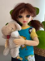 BJD doll littlefee(R)+slaaphoofd en haar hele garderobe, Ophalen of Verzenden, Zo goed als nieuw, Pop
