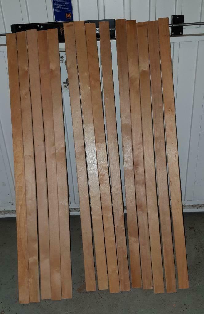 Beddenbodem Latten (Planken) + Onderdelen, Huis en Inrichting, Slaapkamer | Matrassen en Bedbodems, Zo goed als nieuw, Ophalen of Verzenden