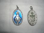 grote medaille medaillon Maria Italy 4 x 2,7 cm., Ophalen of Verzenden