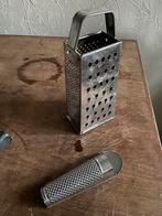 Antiek curiosa keuken raspen kaasschaaf kaasrasp, Ophalen of Verzenden