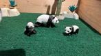 Schleich panda’s, Ophalen of Verzenden, Zo goed als nieuw, Beeldje of Figuurtje