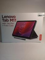 Lenovo tab M11 tab pen+ folio case 46 128gb, Computers en Software, Android Tablets, ., 11 inch, Ophalen of Verzenden, Zo goed als nieuw