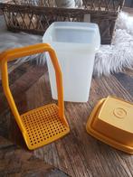 Zgan tupperware  zuurpot met zeef    Oranje, Huis en Inrichting, Keuken | Tupperware, Ophalen of Verzenden, Zo goed als nieuw