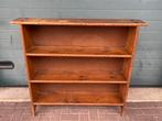 Antieke Grenen Boekenkast 114x104x31 breedte hoogte diepte, Ophalen, Met plank(en), Gebruikt, 100 tot 150 cm