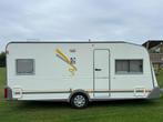 Knaus | Frans bed | Rondzit | Boiler | Voortent | 4 Persoons, Caravans en Kamperen, Rondzit, Koelkast, Frans bed, Bedrijf