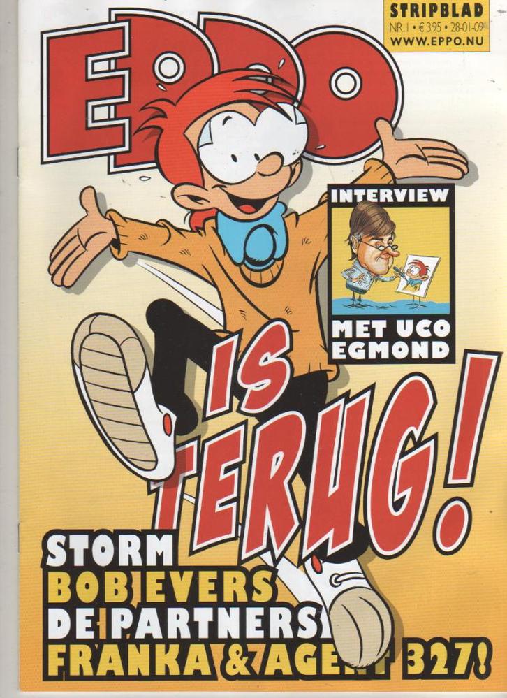 StripBlad EPPO Jaargang 2009, Boeken, Stripboeken, Zo goed als nieuw, Complete serie of reeks, Ophalen of Verzenden