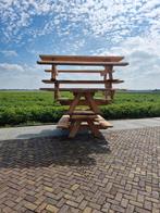 Houten Picknicktafel - Robuust & Duurzaam, Tuin en Terras, Picknicktafels, Ophalen of Verzenden, Nieuw, Hout