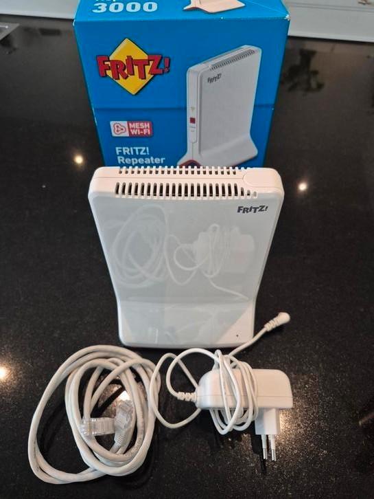 FRITZ! Repeater 3000, Computers en Software, Routers en Modems, Zo goed als nieuw, Ophalen of Verzenden