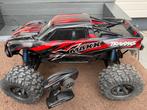 Zgan Traxxas Xmaxx auto met eventueel batterijen en oplader, Ophalen of Verzenden, Zo goed als nieuw, Overige schalen, Auto offroad
