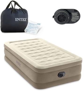 Intex luchtbed Twin Ultra Plush 191x99x46 cm met ingebouwde  beschikbaar voor biedingen