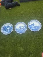 3 Grote Delfts Blauwe Borden, Ophalen