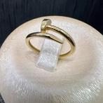 14 karaat gouden ring spijker model nieuw, Sieraden, Tassen en Uiterlijk, 20 of groter, Heer, Ophalen of Verzenden, Zo goed als nieuw