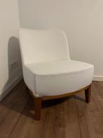 Stoel IKEA Stockholm fauteuil witte hoes en evt groene, Huis en Inrichting, Ophalen, Hout, 75 tot 100 cm, Zo goed als nieuw