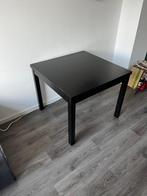 Ikea Bjursta Uitschuifbare Eettafel Zwart, Ophalen, 50 tot 100 cm, Zo goed als nieuw, Vijf personen of meer