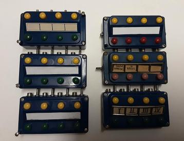 6 Marklin schakelkastjes  beschikbaar voor biedingen