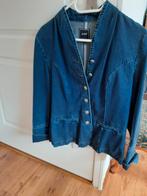 Pulls blauw jeanslook jasje 38, Maat 38/40 (M), Pulls, Blauw, Ophalen of Verzenden