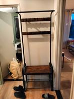 Kapstok met schoenenrek, Huis en Inrichting, Woonaccessoires | Kapstokken, Ophalen, Zo goed als nieuw, Metaal, Staande kapstok