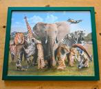 Mooie poster schilderij voor dierenvriend. ZGAN, Kinderen en Baby's, Kinderkamer | Inrichting en Decoratie, Ophalen, Zo goed als nieuw